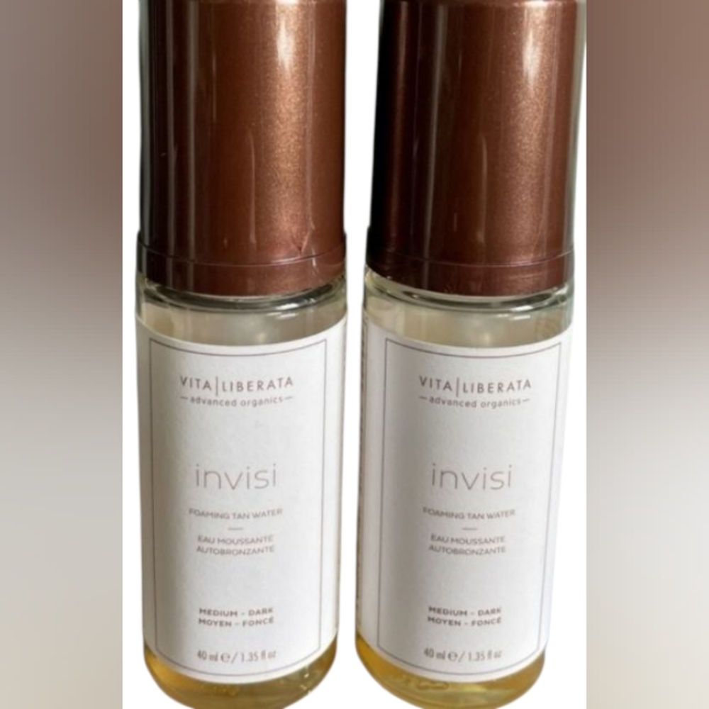 Vita Liberata bundle Invisi Foaming Tan Water Medium To Dark BNIB